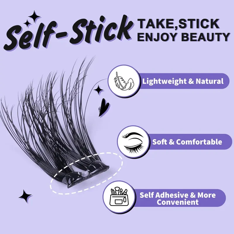 Self Adhesive Individual Eyelash Kit