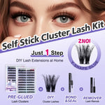 Self Adhesive Individual Eyelash Kit